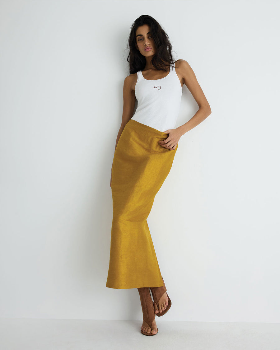Veda Silk Skirt