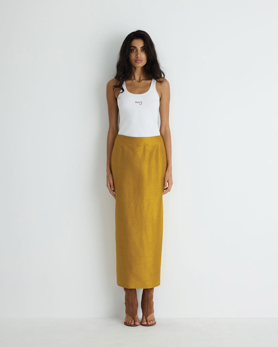 Veda Silk Skirt